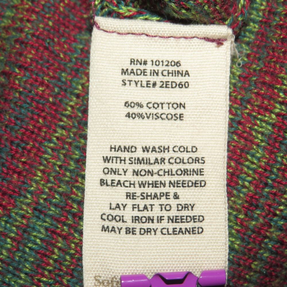 Soft Surrounding Abstract Pattern Long Sleeve Cot… - image 8